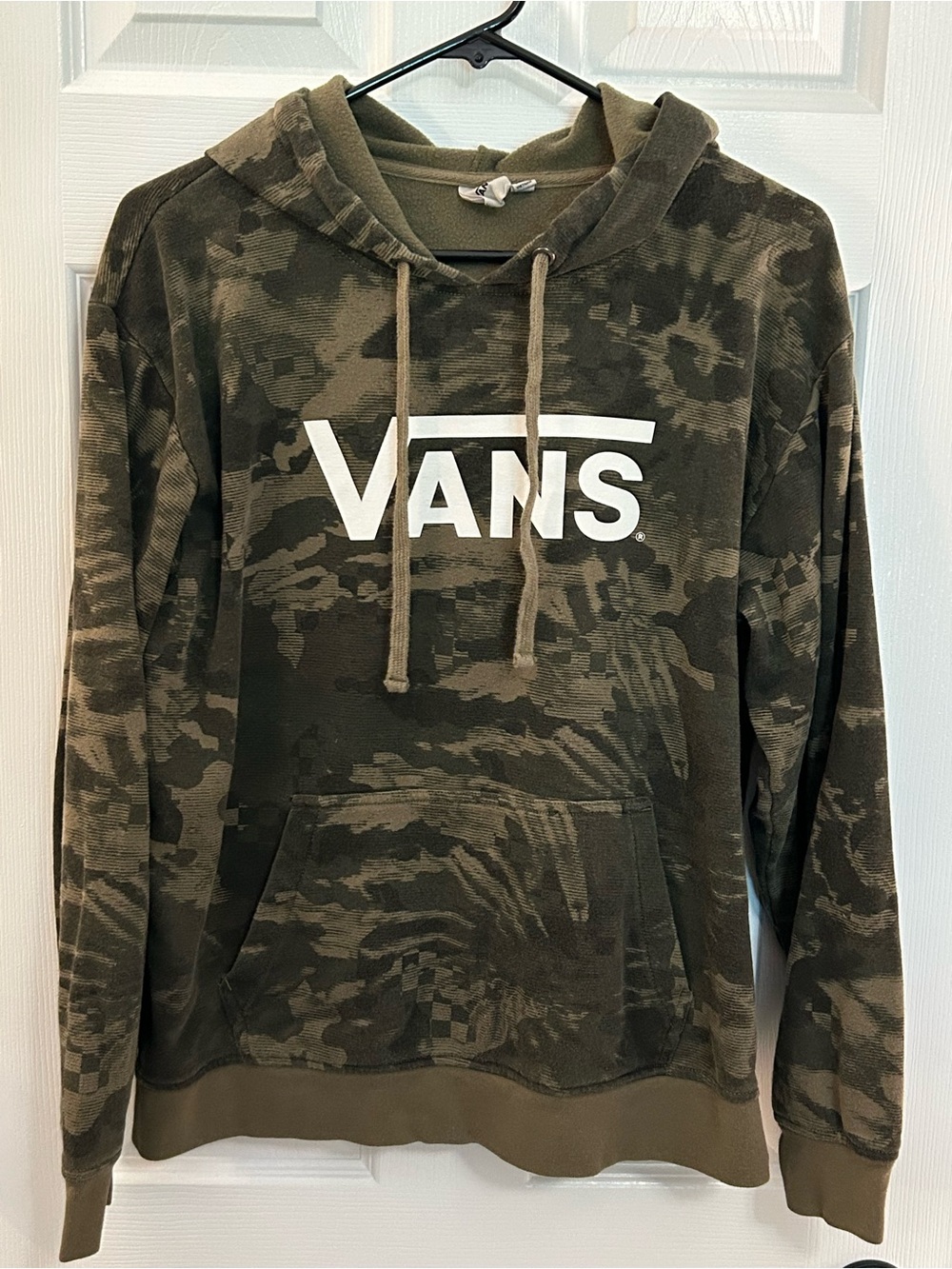Vans Men’s Camouflage Classic Pullover Hoodie - Size Medium